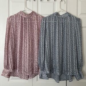 H&M High Neck Blouse - set of 2 | Size M